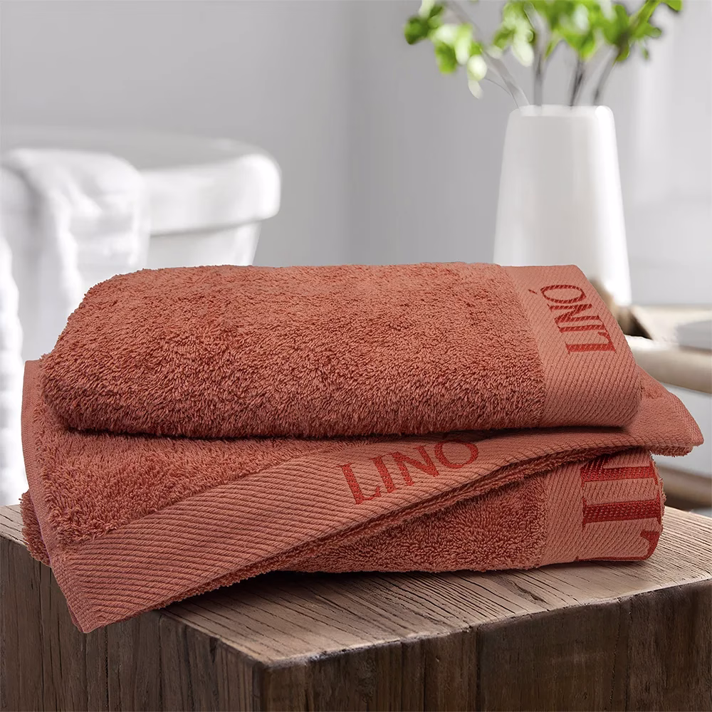LINO ΠΕΤΣΕΤΑ BRANDY TERRACOTTA 50X100 LINO ΠΕΤΣΕΤΑ BRANDY TERRACOTTA 50X100