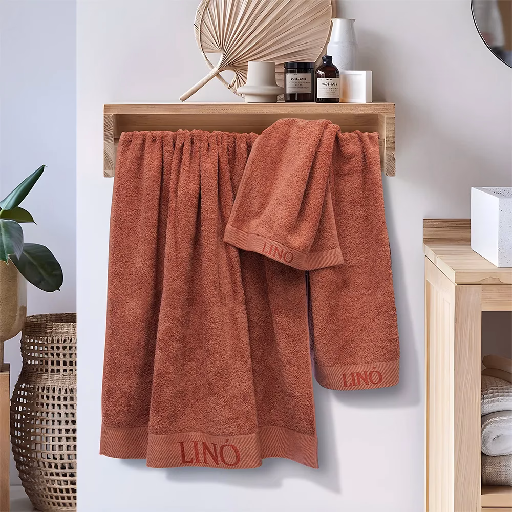 LINO ΠΕΤΣΕΤΑ BRANDY TERRACOTTA 50X100 LINO ΠΕΤΣΕΤΑ BRANDY TERRACOTTA 50X100