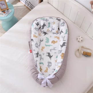 Bρεφική Φωλιά Με Μαξιλάρι Art 5341 53x88 Μπεζ