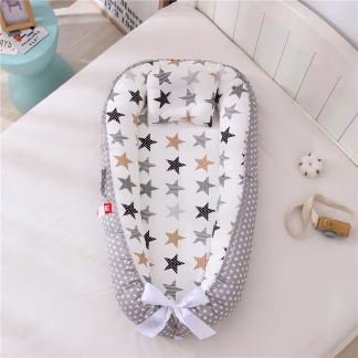 Bρεφική Φωλιά Με Μαξιλάρι Art 5342 53x88 Μπεζ