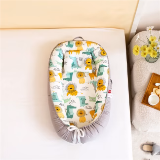 Bρεφική Φωλιά Με Μαξιλάρι Art 5347 53x88 Μπεζ