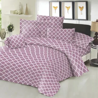 Σεντόνι ΚΟΜΒΟΣ Cotton Line NEW Printed Montana Rotten Apple Διπλό 200x240
