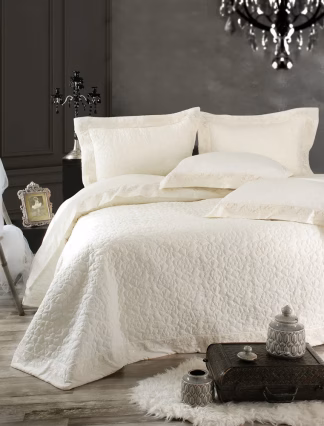 Erato - Σετ Κουβερλι Εκρου Σετ 3 Τεμαχια (1 235x250, 2 50x70) Erato - Σετ Κουβερλι Εκρου Σετ 3 Τεμαχια (1 235x250, 2 50x70)