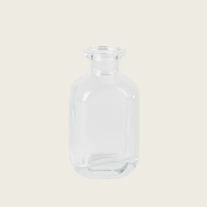 ΓΥΑΛΙΝΟ ΒΑΖΑΚΙ ΔΙΑΦΑΝΟ 6,2×4,7x11cm – 100ml   Beauty Home