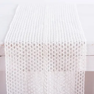 ΔΑΝΤΕΛΑ ΒΑΜΒΑΚΕΡΗ 23CM “ΦΙΛΕ”  Λευκό Beauty Home