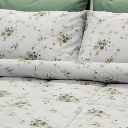 LINO ΣΕΤ ΣΕΝΤΟΝΙΑ ROSALIE GREEN 105X200+30