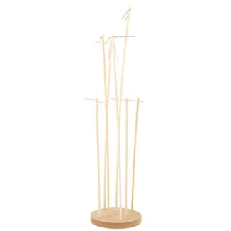 ΞΥΛΙΝΗ ΒΑΣΗ ΓΙΑ 7 ΜΠΑΛΟΝΙΑ 17cm x 68cm   Beauty Home