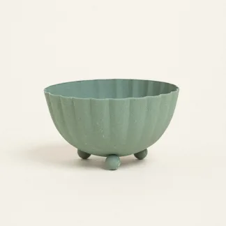 ΜΕΤΑΛΛΙΚΟ ΜΠΩΛ 10 x 6 CM ΧΑΚΙ   Beauty Home