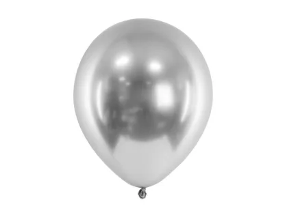 ΜΠΑΛΟΝΙΑ GLOSSY ΑΣΗΜΙ 30 CM  10 TEM   Beauty Home