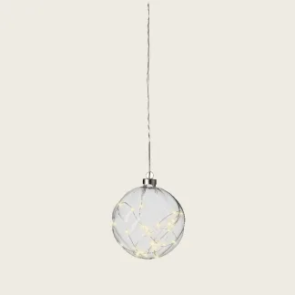 ΦΑΝΑΡΙ ΕΣΩΤΕΡΙΚΟΥ ΧΩΡΟΥ ΜΠΑΛΑ 14 CM ΜΕ LED   Beauty Home