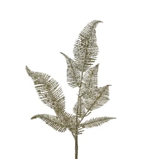 ΦΤΕΡΗ ΧΡΥΣΗ ΜΕ ΓΚΛΙΤΕΡ 67 cm   Beauty Home