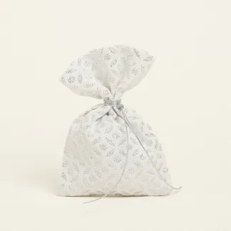 ΠΟΥΓΚΙ 12 x 17 cm ΖΑΚΑΡ ΕΚΡΟΥ-ΑΣΗΜΙ   Beauty Home