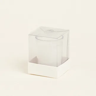 ΚΕΡΙ ΣΕ PVC ΜΕ ΚΟΥΤΑΚΙ  6,5 x 5 x 5 cm   Beauty Home