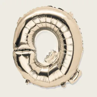 ΜΠΑΛΟΝΙ ΓΡΑΜΜΑ “Q” 36cm ΧΡΥΣΟ   Beauty Home