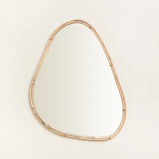 ΚΑΘΡΕΠΤΗΣ ΜΕ ΡΑΤΑΝ ΣΕ 3 ΣΧΕΔΙΑ 50 CM  Α Beauty Home