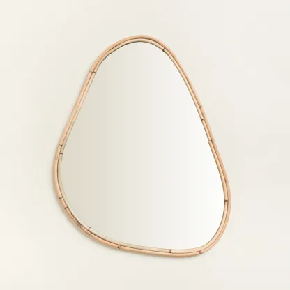 ΚΑΘΡΕΠΤΗΣ ΜΕ ΡΑΤΑΝ ΣΕ 3 ΣΧΕΔΙΑ 50 CM  Α Beauty Home