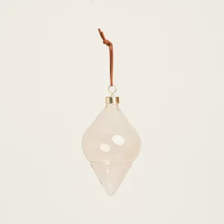 ΓΥΑΛΙΝΟ ΣΤΟΛΙΔΙ 8 CM B MOKA   Beauty Home