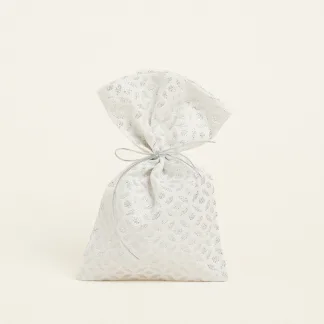 ΠΟΥΓΚΙ 14 x 22 cm ΖΑΚΑΡ ΕΚΡΟΥ-ΑΣΗΜΙ   Beauty Home