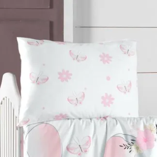 Ζεύγος μαξιλαροθήκες βρεφικές Art 5604 35x45 Ροζ   Beauty Home