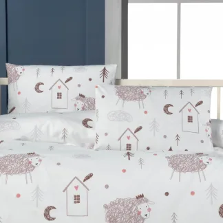 Ζεύγος μαξιλαροθήκες βρεφικές Art 5608 35x45 Σάπιο μήλο   Beauty Home