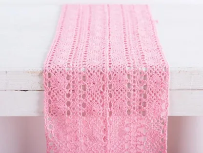 ΔΑΝΤΕΛΑ ΒΑΜΒΑΚΕΡΗ 23 cm ΡΟΖ   Beauty Home