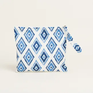 ΝΕΣΕΣΕΡ 29 x 25 cm ΜΠΛΕ ΡΟΜΒΟΙ   Beauty Home