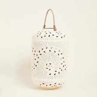 ΦΑΝΑΡΙ ΜΕΤΑΛΙΚΟ ΕΚΡΟΥ 51 x 28 cm   Beauty Home