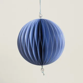 ΧΑΡΤΙΝΗ ΜΠΑΛΑ ΓΑΛΑΖΙΑ 15 cm   Beauty Home