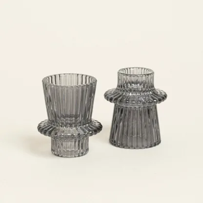 ΚΗΡΟΠΗΓΙΟ ΔΙΠΛΗΣ ΟΨΗΣ 6 x 7 cm ΓΚΡΙ   Beauty Home