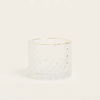 ΚΗΡΟΠΗΓΙΟ ΑΝΑΓΛΥΦΟ ΜΕ ΧΡΥΣΟ ΣΤΟΜΙΟ Ø7×5,5cm   Beauty Home
