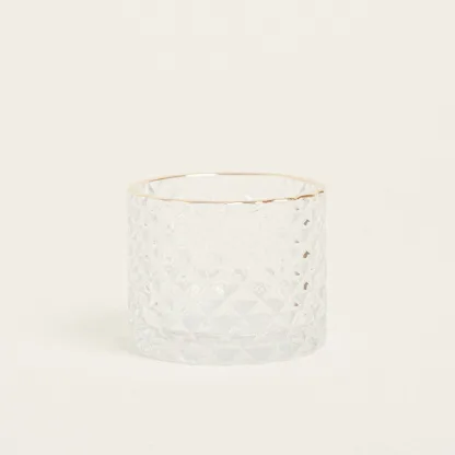 ΚΗΡΟΠΗΓΙΟ ΑΝΑΓΛΥΦΟ ΜΕ ΧΡΥΣΟ ΣΤΟΜΙΟ Ø7×5,5cm   Beauty Home
