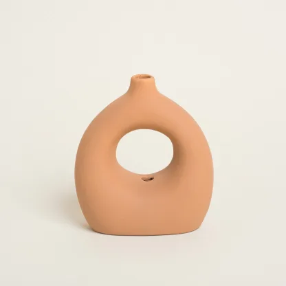 ΒΑΖΟ ΚΕΡΑΜΙΚΟ ΚΑΜΕΛ Sofia 15,9 x 13,5 cm   Beauty Home