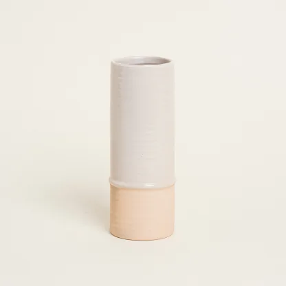 ΒΑΖΟ ΔΙΧΡΩΜΟ 6.5X19CM   Beauty Home