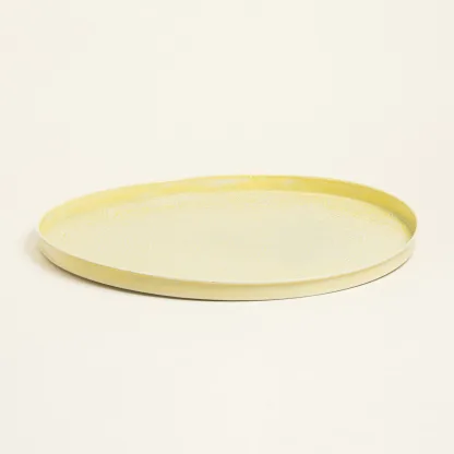 ΔΙΣΚΟΣ ΜΕΤΑΛΛΙΚΟΣ ΑΝΑΓΛΥΦΟΣ ΚΙΤΡΙΝΟΣ 60 CM   Beauty Home