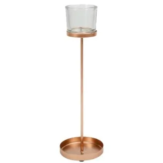 ΚΗΡΟΠΗΓΙΟ BILBAO ΡΟΖ ΧΡΥΣΟ 9.5 X 32 CM   Beauty Home