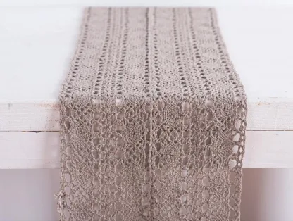 ΡΑΝΝΕΡ ΔΑΝΤΕΛΑ 23 cm ΜΠΕΖ   Beauty Home