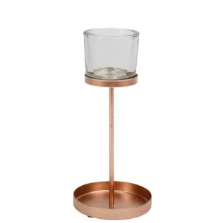 ΚΗΡΟΠΗΓΙΟ BILBAO ΡΟΖ ΧΡΥΣΟ 9.5 X 21.5 CM   Beauty Home