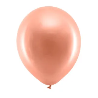 ΜΠΑΛΟΝΙΑ ΡΟΖ ΧΡΥΣΟ 30 CM  10 TEM   Beauty Home