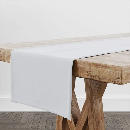 ΡΑΝΝΕΡ ΛΕΥΚΟ PREMIUM  Λευκό Beauty Home