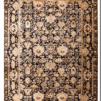 Tzikas Carpets KARMA 070X530 ΣΕΤ HEATSET ΤΟΥΡΚΙ ΜΠΕΖ-ΚΑΦΕ-ΓΚΡΙ-ΧΡΥΣΟ