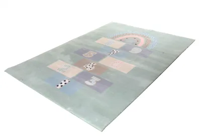 Tzikas Carpets COCOONING 140X200 ΤΑΠ. ACRYLIC ΤΟΥΡΚΙΑΣ ΠΡΑΣΙΝΟ- ΜΕΝΤΑ