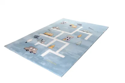 Tzikas Carpets COCOONING 140X200 ΤΑΠ. ACRYLIC ΤΟΥΡΚΙΑΣ ΜΠΛΕ