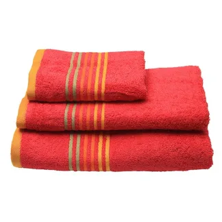 Sunshine Πετσέτα πενιέ Stripes Fuchsia Χεριών (40x60)