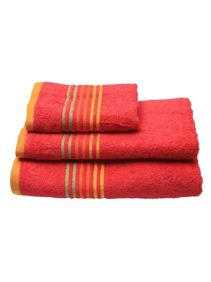 Sunshine Πετσέτα πενιέ Stripes Fuchsia Χεριών (40x60)