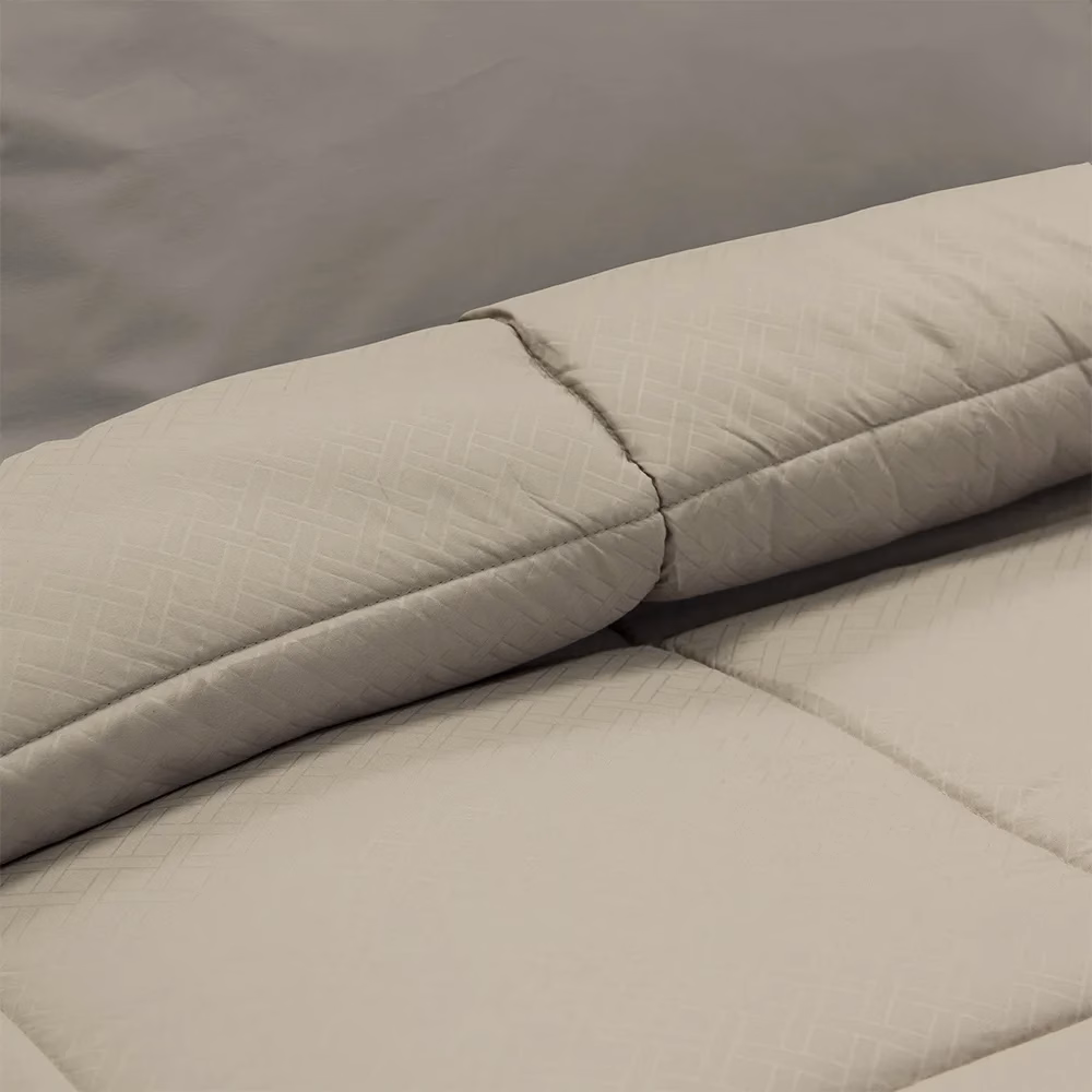 LINO ΠΑΠΛΩΜΑ COLCHA BEIGE 220X240 LINO ΠΑΠΛΩΜΑ COLCHA BEIGE 220X240