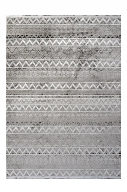 Tzikas Carpets ECLIPSE 133Χ190 ΤΑΠ. Ρ.Ρ. ΤΟΥΡΚΙΑΣ ΓΚΡΙ
