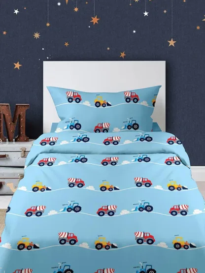Sunshine Σετ Σεντόνια Cotton Feelings 34 Μονό με λάστιχο(105x205+30)