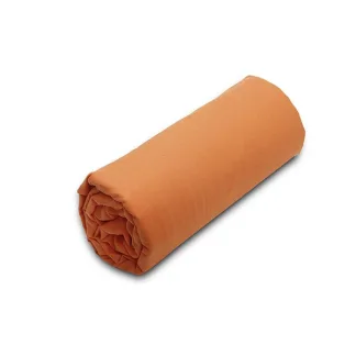 Sunshine Κατωσέντονο Menta με λάστιχο 7 Orange Μονό (100x200+25)