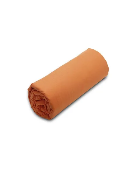 Sunshine Κατωσέντονο Menta με λάστιχο 7 Orange Υπέρδιπλο (180x200+25)