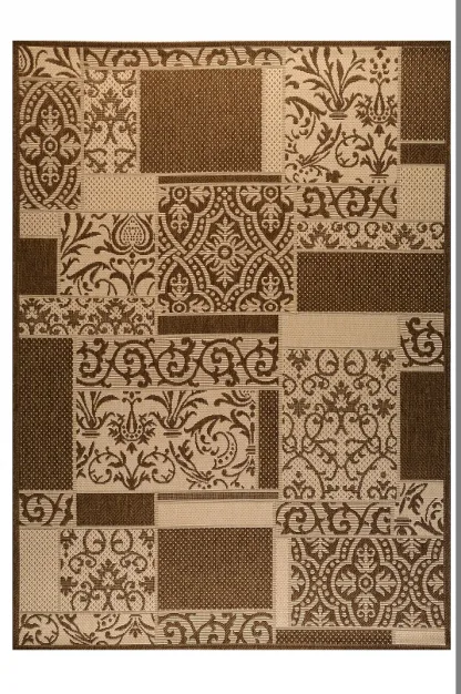 Tzikas Carpets MAESTRO 067X530 ΣΕΤ. Ρ.Ρ. ΤΟΥΡΚΙΑΣ ΜΠΕΖ-ΚΑΦΕ